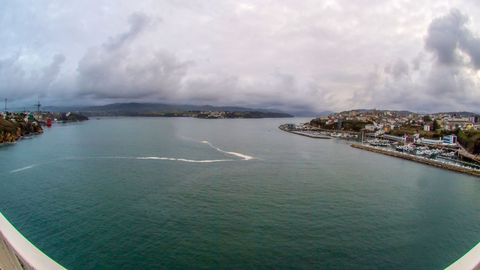 Vista de la ría de Ribadeo