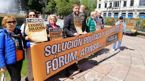 Manifestacin de Adicae en Oviedo
