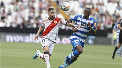 El Rayo Vallecano - Deportivo, en imágenes