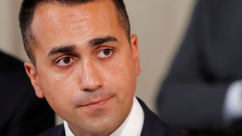 Grillo croticó la insistencia de Di Maio de ser vicepresidente