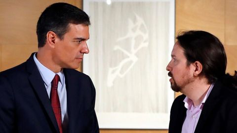Pedro Snchez y Pablo Iglesias llevan mucho tiempo mostrndose desprecio y desconfianza mutua