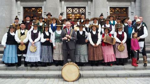 Recepción en el consistorio de Cork en el mes de octubre del 2018