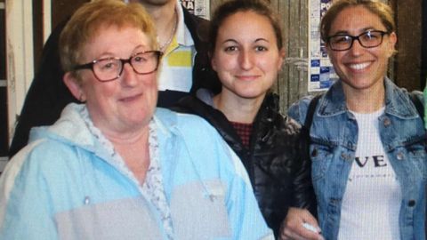 María Elena, Alba y Sandra, las tres víctimas del crimen de violencia machista de Valga
