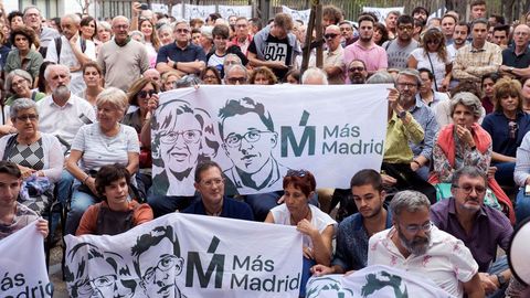 Más de 500 personas participaron este domingo en la asamblea de Más Madrid en el Centro Galileo