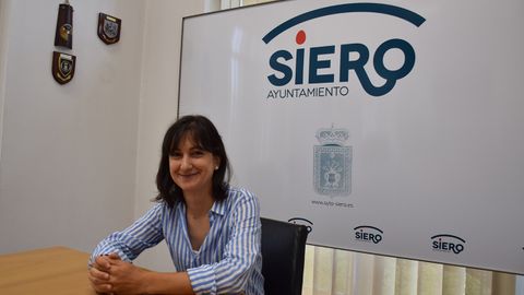 Aída Nuño, concejala de Desarrollo y Promoción Económica, Patrimonio, Servicios Públicos Digitales e Innovación del Ayuntamiento de Siero