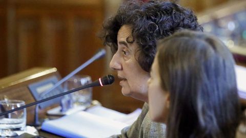 La consejera de Cultura, Política Llingüística y Turismo, Berta Piñán