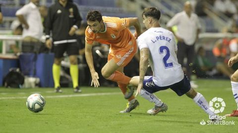 Borja Sánchez ante el Tenerife