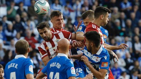 Las mejores imágenes del Deportivo - Almería