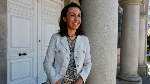 La alcaldesa de Marín, María Ramallo (PP)