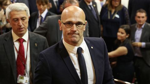 Raúl Romeva, exconsejero de Asuntos Exteriores, condenado a 12 años de prisión y 12 de inhabilitación absoluta por delito de sedición en concurso medial con un delito de malversación de fondos públicos agravado en razón de su cuantía
