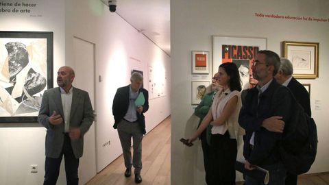 En la exposición de la Fundación Francisco Giner de los Ríos-Instituto Libre de Enseñanza, además del material gráfico y documental que muestra la importancia histórica de aquel modelo educativo, se exhiben varias frases con un vigencia cien años después de haber sido enunciadas: «La escuela debe atender no solo a la inteligencia sino a la educación del hombre por completo», «La educación, no la mera instrucción, ha de ser siempre el fin de la enseñanza», o «La educación es una obra de arte»