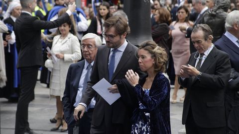 Llegada de los invitados a la ceremonia de los Premios Princesa de Asturias