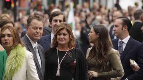 Llegada de los invitados a la ceremonia de los Premios Princesa de Asturias