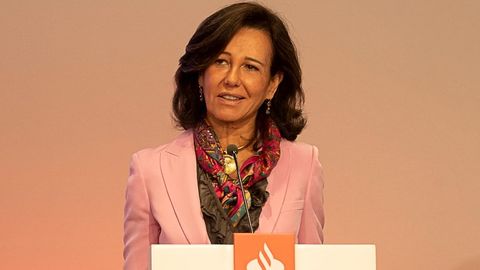 Ana Botín, presidenta del banco