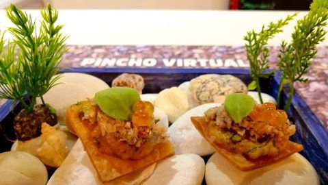 El Pincho Virtual que presenta el chef del establecimiento ovetense