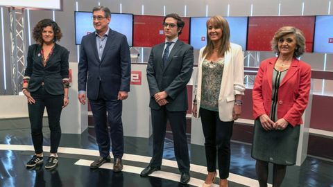 Los candidatos asturianos a las elecciones del 10N en el debate de la TPA