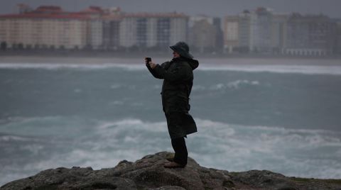Temporal en A Coruña