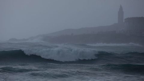 Temporal en A Coruña