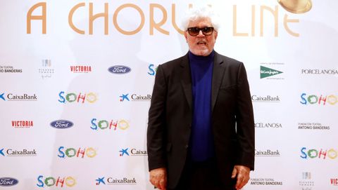 Pedro Almodóvar no se perdió la gran noche de su amigo