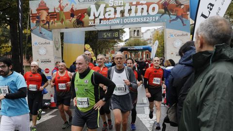 Miles de atletas recorrieron las calles de Ourense en la clásica atlética de otoño