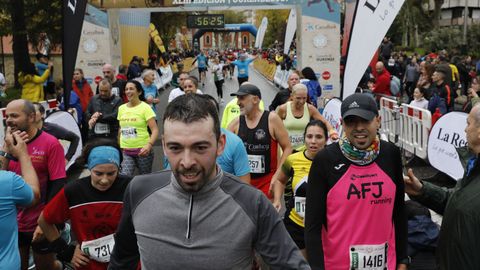 Miles de atletas recorrieron las calles de Ourense en la clásica atlética de otoño