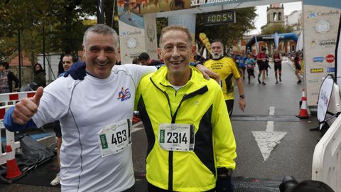 Miles de atletas recorrieron las calles de Ourense en la clásica atlética de otoño