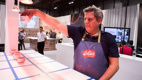 El catador de café Manuel Ángel Menéndez