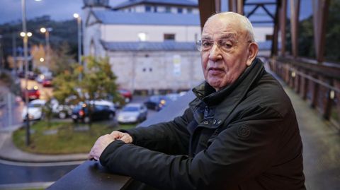 Rodríguez Blanco sigue dando misa cada tarde en la parroquia ourensana de A Asunción