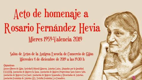Homenaje a la jueza Charo Fernndez Hevia