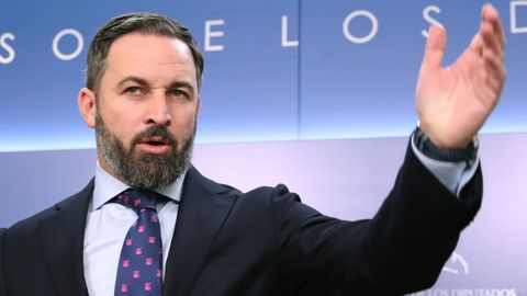 Santiago Abascal, presidente de Vox