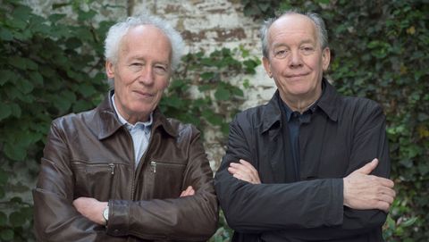 Los hermanos Jean-Pierre y Luc Dardenne, cineastas belgas y autores de la película «El joven Ahmed»