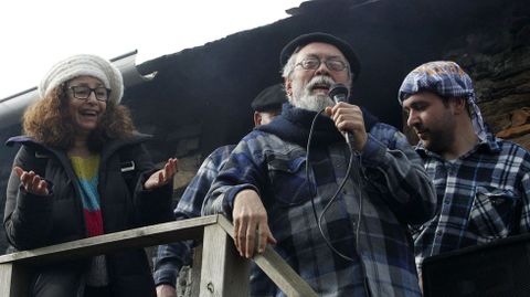El actor Quico Cadaval hizo de presentador del pregonero