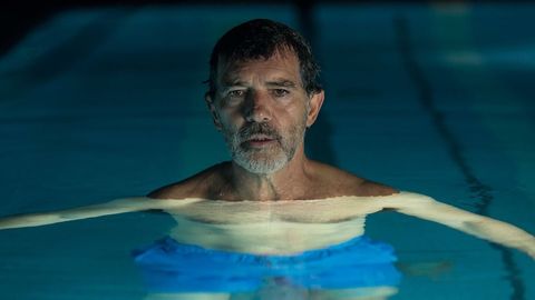 El actor Antonio Banderas, en una escena del último filme de Almodóvar, «Dolor y gloria»