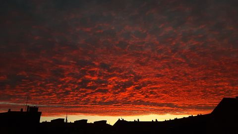 Amanecer en Oviedo