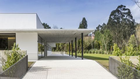 Nueva residencia Martín Pou de Aspronaga en Lamastelle (Oleiros), financiada por la Fundación Amancio Ortega
