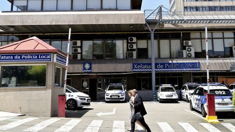 Instalaciones de la Polica Local de Vigo.