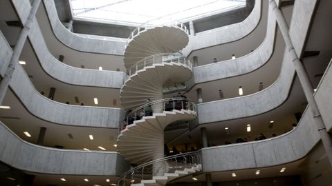 Imagen del interior de los juzgados de A Coruña
