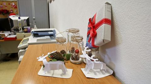 Decoración navideña en la Diputación de Pontevedra