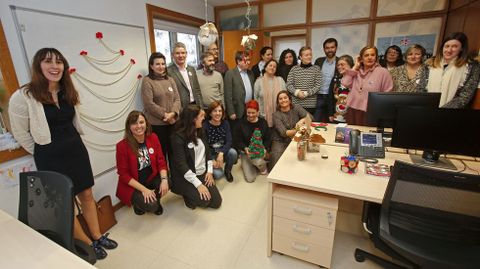 Decoración navideña en la Diputación de Pontevedra