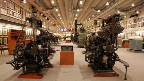 Una imagen del Museo de La Voz de Galicia en Sabón