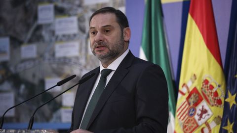 José Luis Ábalos reconoció ayer en Andalucía que las tarifas de la AP-9 son muy altas