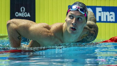 Nueve medallas en el último Mundial de Gwangju (Corea del Sur) y sus continuos prodigios le sitúan como heredero del trono de Phelps. En Río solo se colgó un oro en un relevo. En la cita de Japón tendrá 23 años.