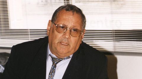 Antonio Hervella en una foto de 1999, cuando se presentó como candidato a la alcaldía por Coalición Galega