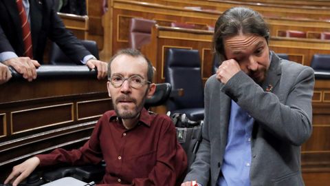 Pablo Iglesias no pudo contener las lgrimas tras el resultado de la votacin