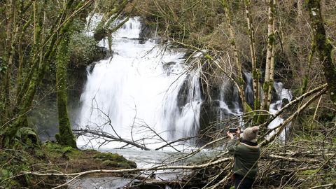 Pozo da Ferrería en la ruta da Marronda