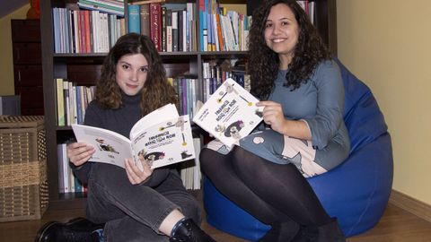 Laura Romero e Iria Pedreira, autoras de «Ferreñas & rock and roll», distinguida cun dos premios do II Concurso de ideas Luísa Villalta de proxectos pola igualdade