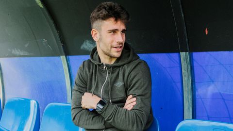 Jimmy Suárez, durante la entrevista con La Voz de Asturias