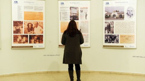 En Ferrol hubo hace unos años otra exposición sobre la vida y obra de Carballo Calero
