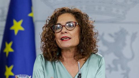 La ministra de Hacienda y Portavoz del Gobierno, Mara Jess Montero