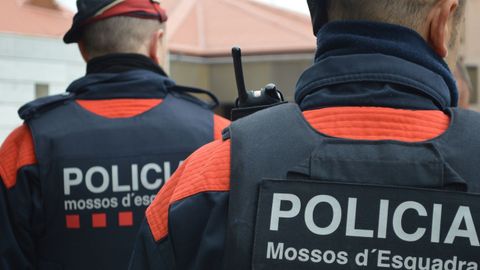 Agentes de los Mossos, en una imagen de archivo.